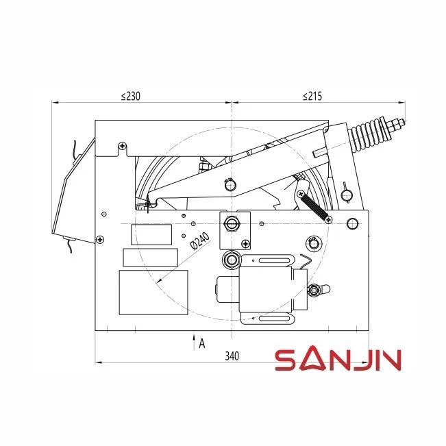 Elevator safety parts Elevator Overspeed Governor OX-240A